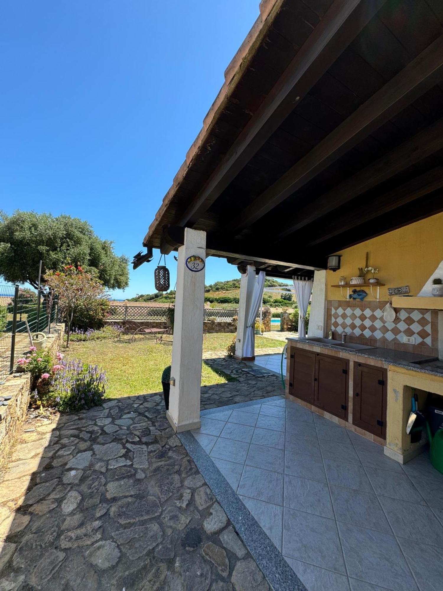 Casa Vacanze Con Piscina E Vista Mare Esclusiva Per Coppie E Famiglie, Relax E Tranquillita Tertenìa エクステリア 写真